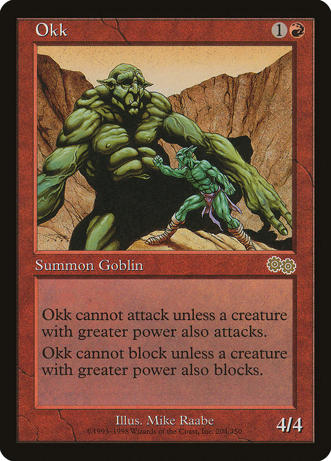 Okk (204) [Urza's Saga] | Odin's Place