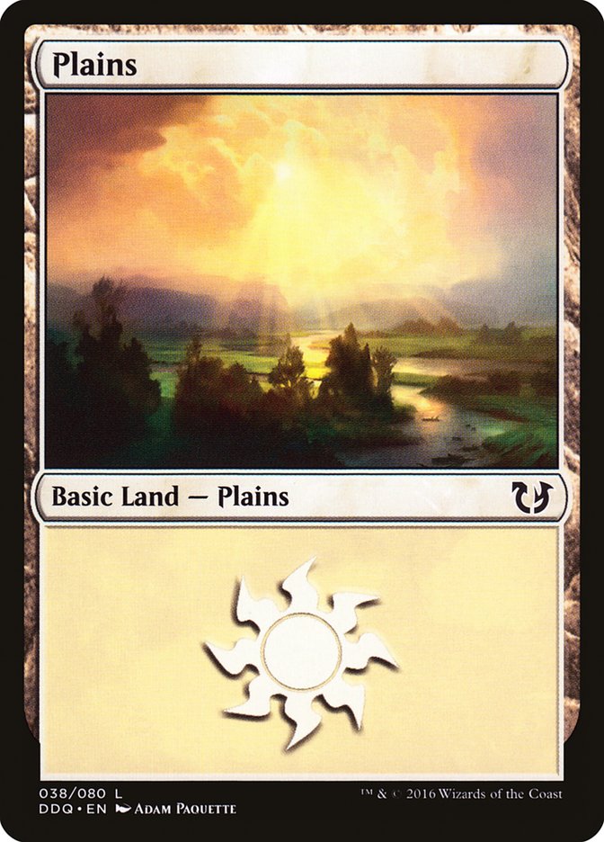 Plains (38) [Duel Decks: Blessed vs. Cursed] | Odin's Place