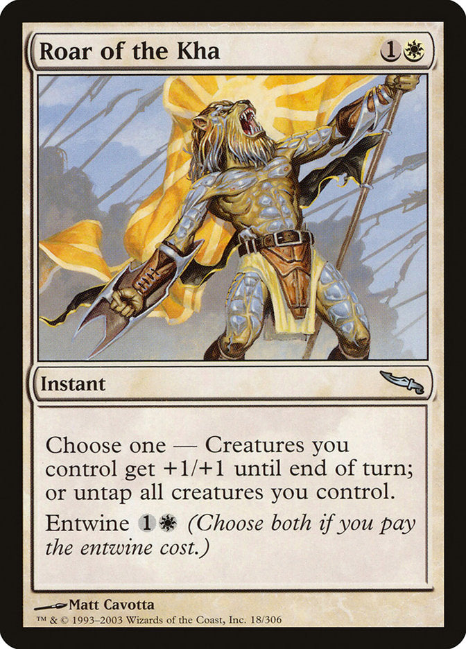 Roar of the Kha (18) [Mirrodin] | Odin's Place