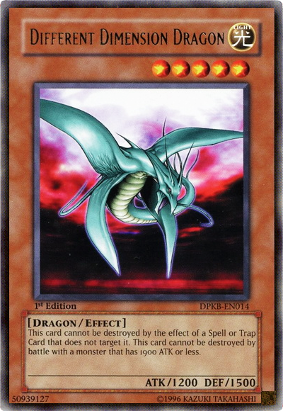 Different Dimension Dragon [DPKB-EN014] Rare | Odin's Place