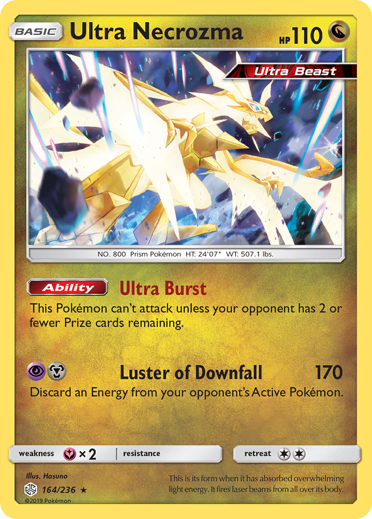 Ultra Necrozma (164/236) [Sun & Moon: Cosmic Eclipse] | Odin's Place