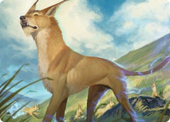 Blink Dog Art Card [Dungeons & Dragons: Adventures in the Forgotten Realms Art Series] | Odin's Place