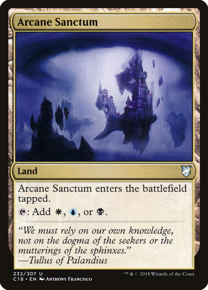 Arcane Sanctum (232) [Commander 2018] | Odin's Place
