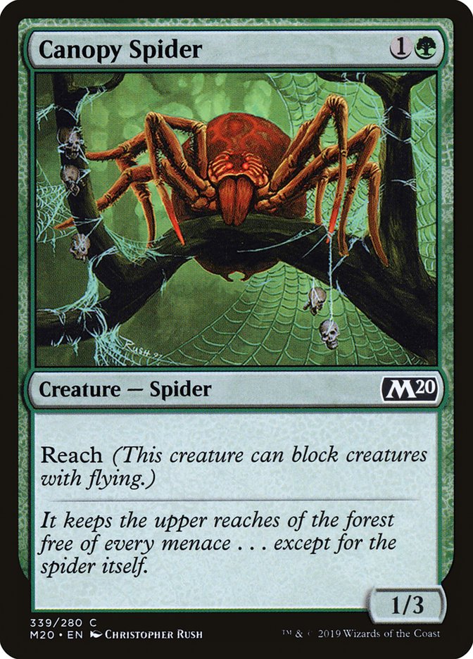 Canopy Spider [Core Set 2020] | Odin's Place