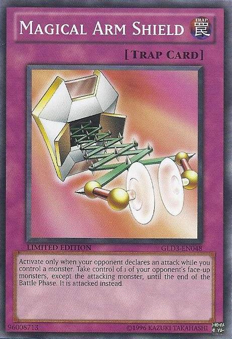 Magical Arm Shield [GLD3-EN048] Common | Odin's Place
