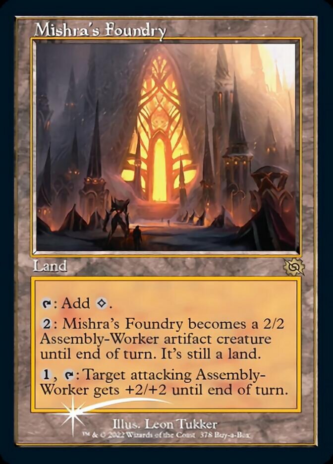 Mishra's Foundry (Retro) (Buy-a-Box) [The Brothers' War] | Odin's Place