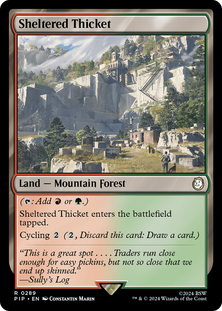 Sheltered Thicket [Fallout] | Odin's Place