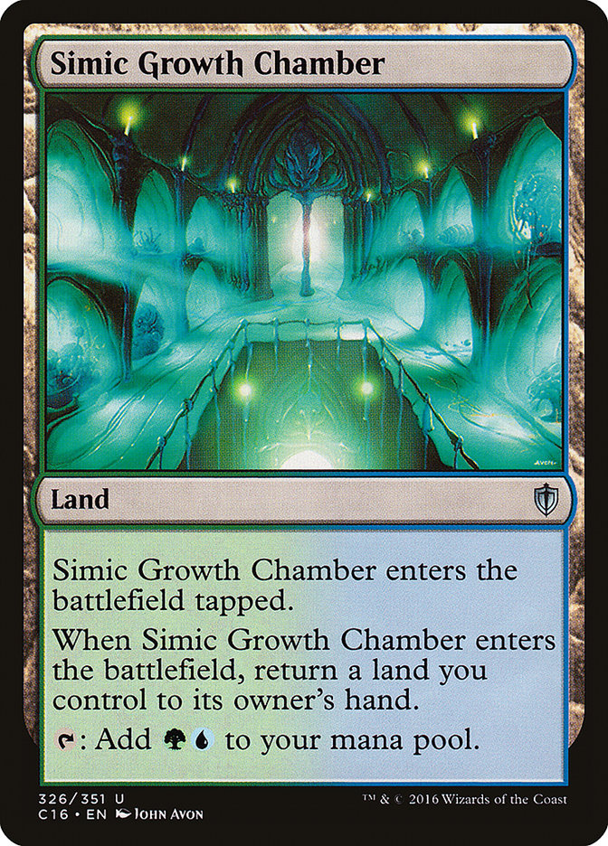 Simic Growth Chamber (326) [Commander 2016] | Odin's Place