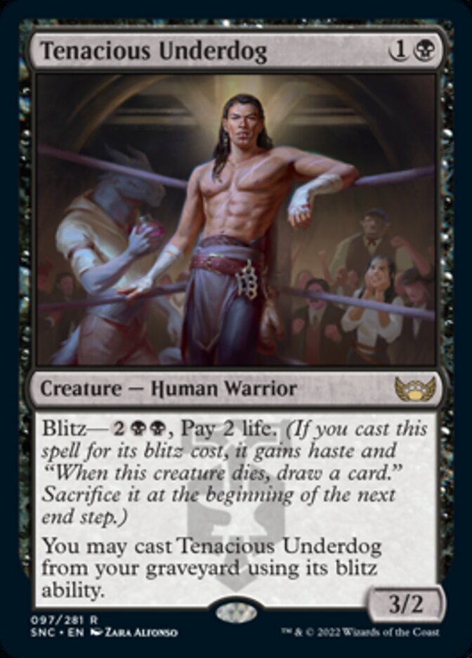 Tenacious Underdog [Streets of New Capenna] | Odin's Place