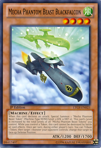Mecha Phantom Beast Blackfalcon [LTGY-EN023] Common | Odin's Place