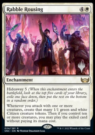 Rabble Rousing (Promo Pack) [Streets of New Capenna Promos] | Odin's Place