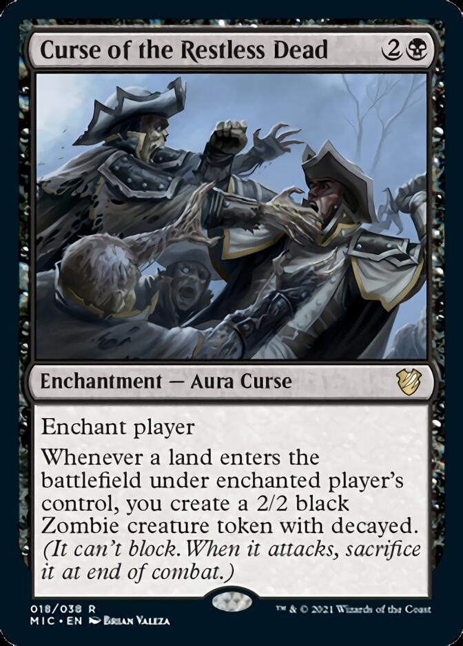 Curse of the Restless Dead [Innistrad: Midnight Hunt Commander] | Odin's Place