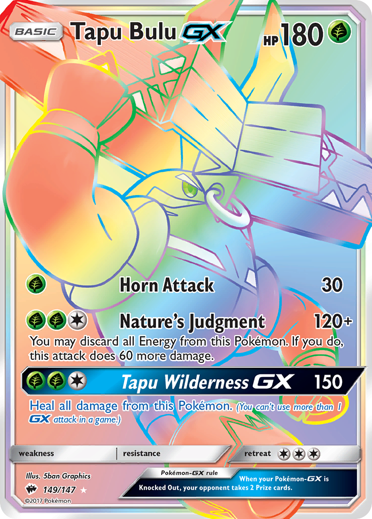 Tapu Bulu GX (149/147) [Sun & Moon: Burning Shadows] | Odin's Place