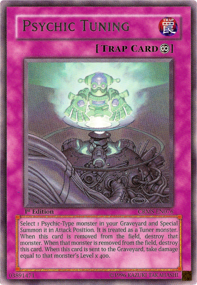 Psychic Tuning [CRMS-EN076] Rare | Odin's Place