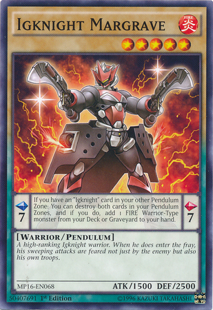 Igknight Margrave [MP16-EN068] Common | Odin's Place