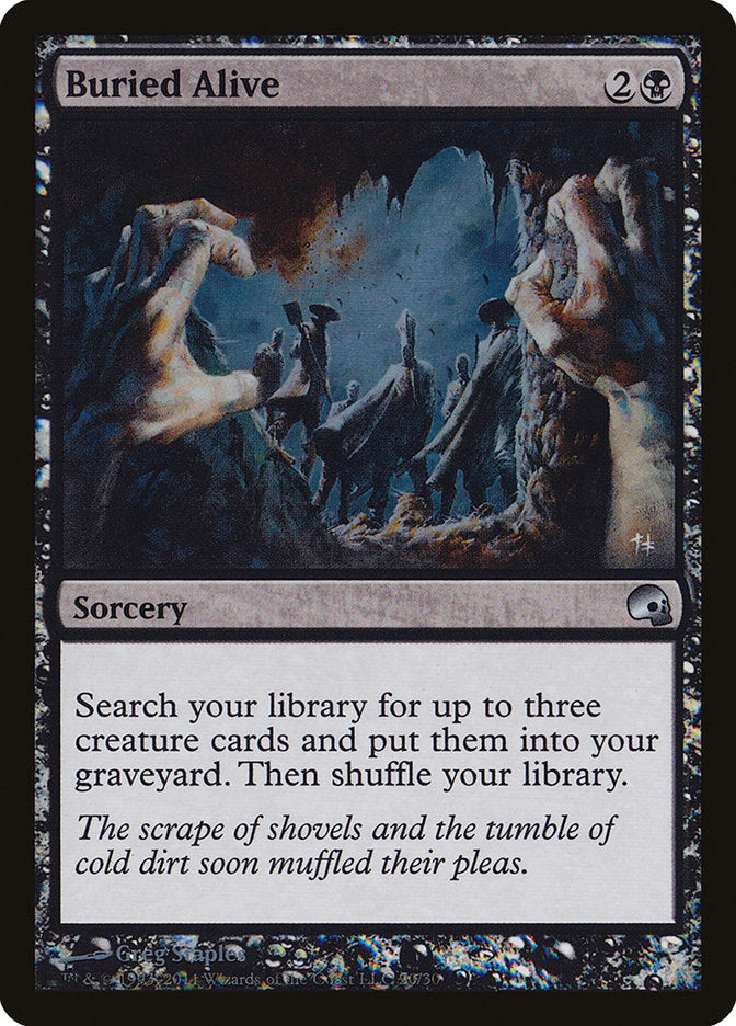 Buried Alive (20) [Premium Deck Series: Graveborn] | Odin's Place