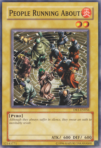People Running About [DR1-EN056] Common | Odin's Place