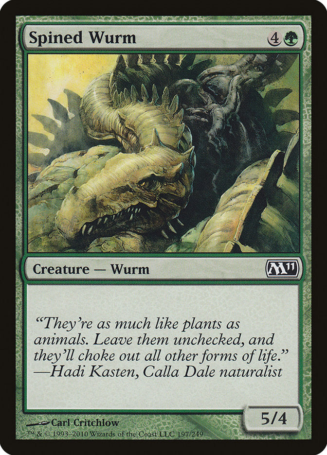 Spined Wurm (197) [Magic 2011] | Odin's Place