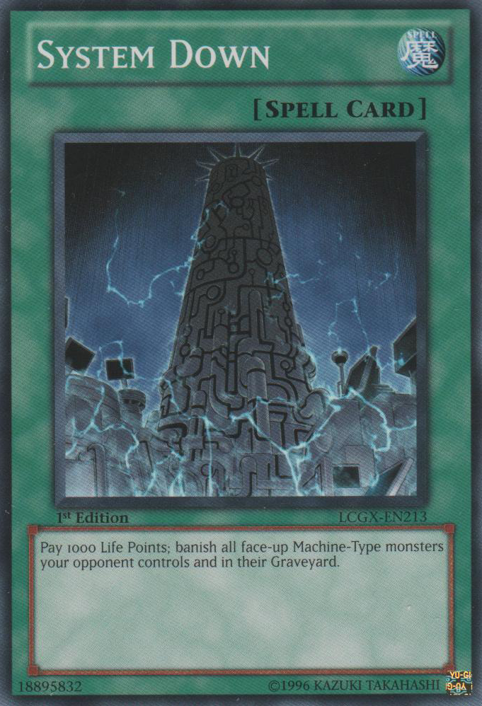 System Down [LCGX-EN213] Common | Odin's Place