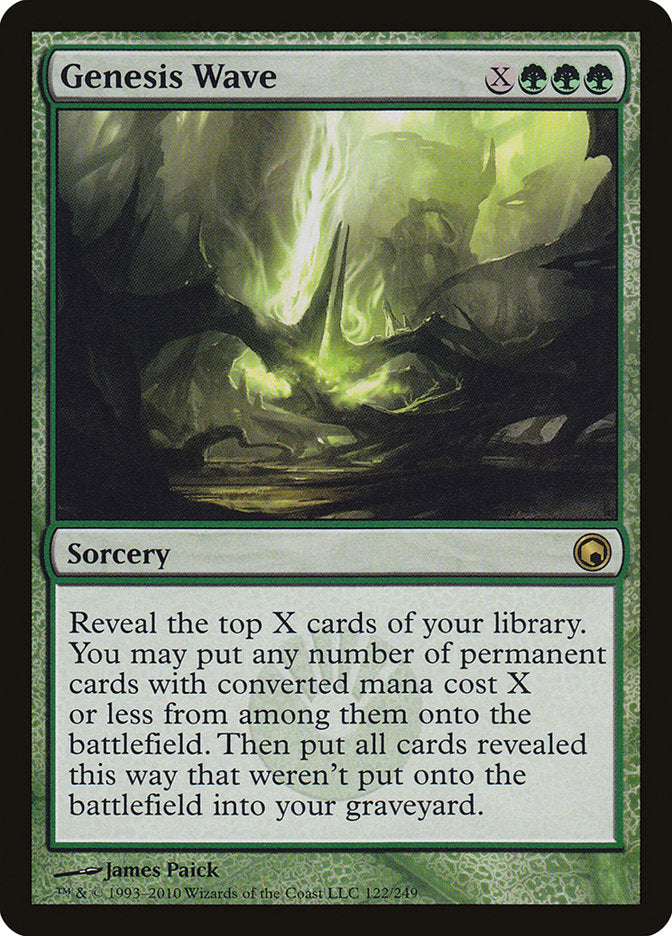 Genesis Wave (122) [Scars of Mirrodin] | Odin's Place