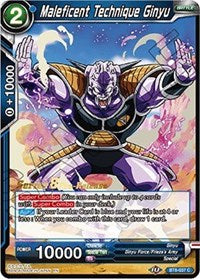 Maleficent Technique Ginyu (BT8-037_PR) [Malicious Machinations Prerelease Promos] | Odin's Place