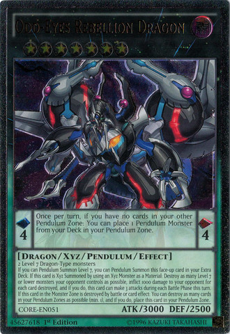 Odd-Eyes Rebellion Dragon [CORE-EN051] Ultimate Rare | Odin's Place