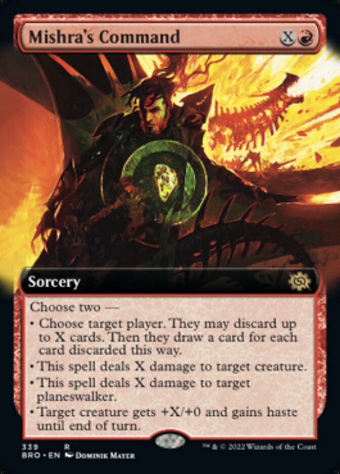 Mishra's Command (Extended Art) [The Brothers' War] | Odin's Place