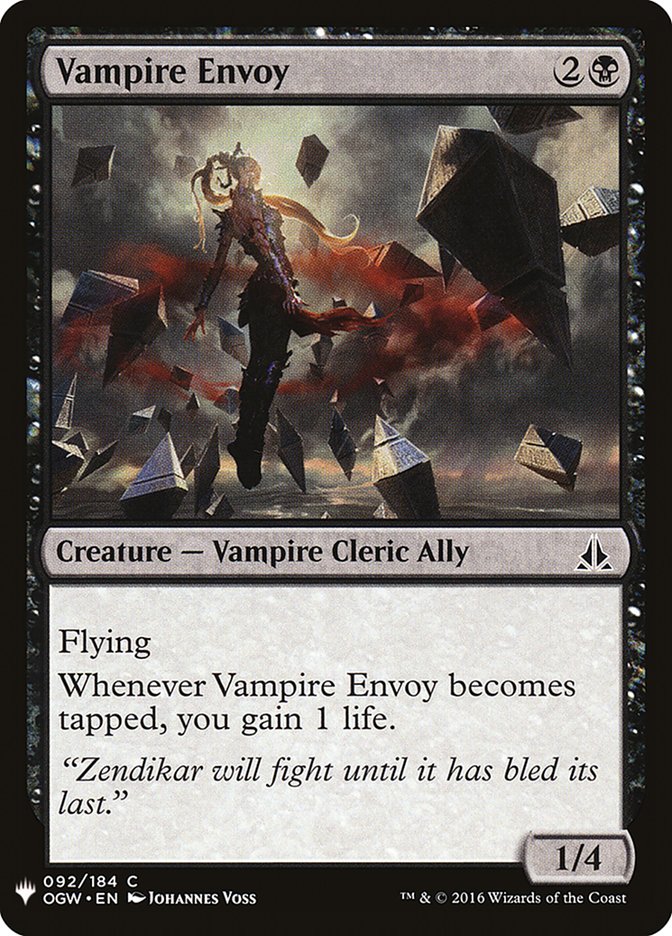 Vampire Envoy [Mystery Booster] | Odin's Place