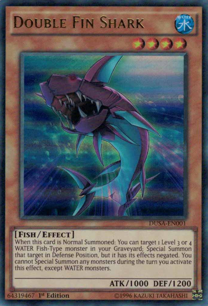Double Fin Shark [DUSA-EN001] Ultra Rare | Odin's Place