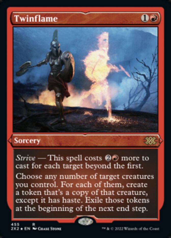 Twinflame (Foil Etched) [Double Masters 2022] | Odin's Place