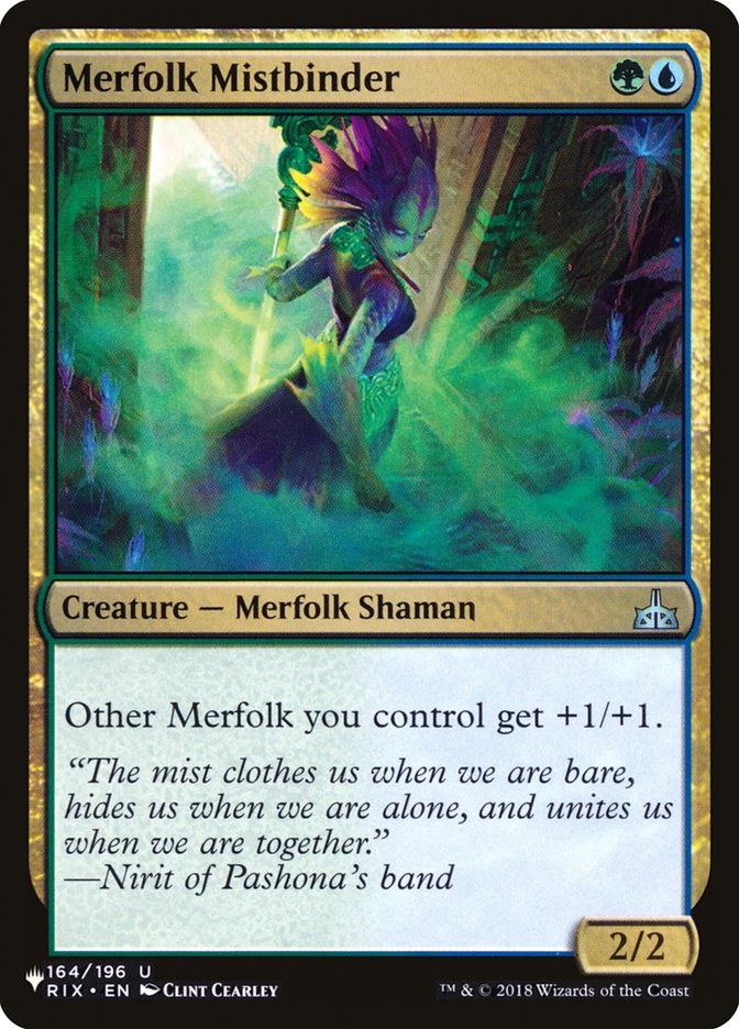 Merfolk Mistbinder [The List] | Odin's Place