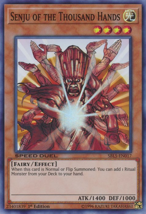 Senju of the Thousand Hands [SBLS-EN017] Super Rare | Odin's Place