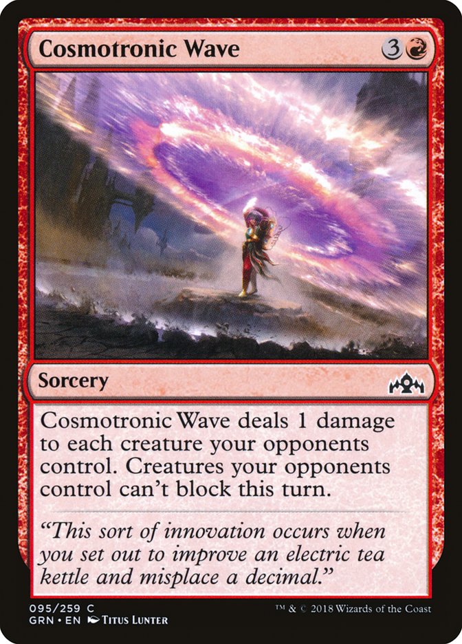 Cosmotronic Wave (95) [Guilds of Ravnica] | Odin's Place
