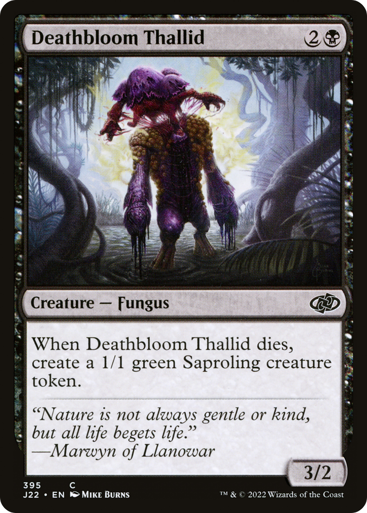 Deathbloom Thallid [Jumpstart 2022] | Odin's Place