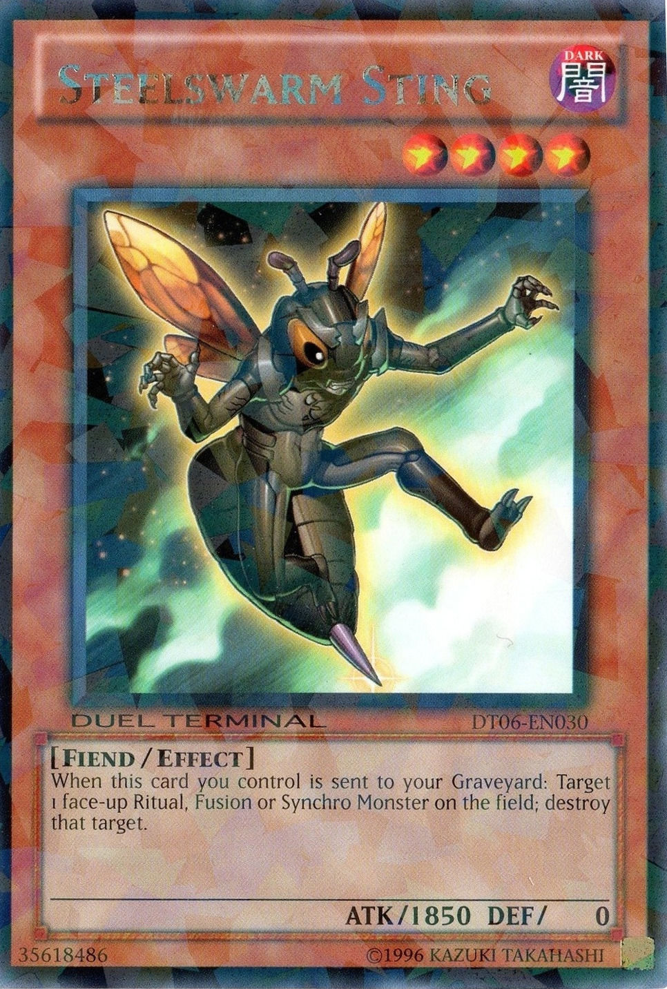 Steelswarm Sting [DT06-EN030] Rare | Odin's Place