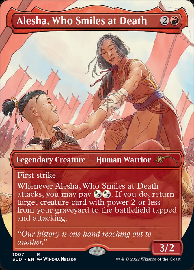 Alesha, Who Smiles at Death [Secret Lair Drop Series] | Odin's Place