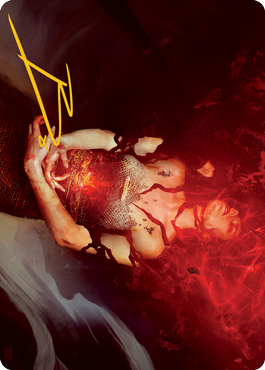 Flay Essence Art Card (Gold-Stamped Signature) [Modern Horizons 2 Art Series] | Odin's Place