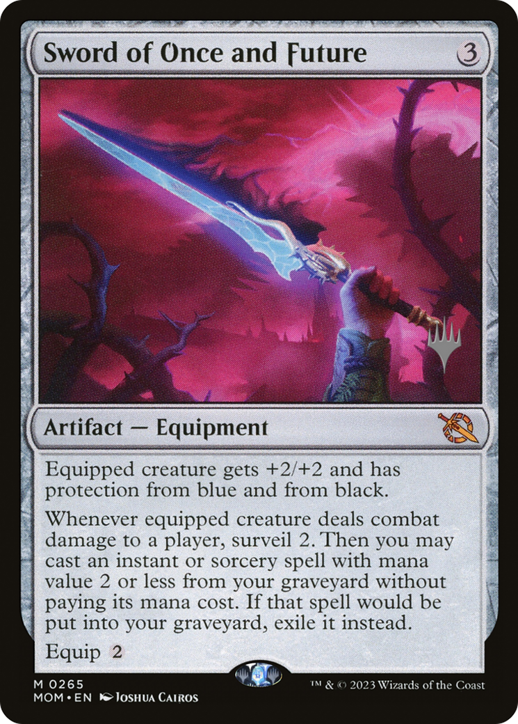 Sword of Once and Future (Promo Pack) [March of the Machine Promos] | Odin's Place
