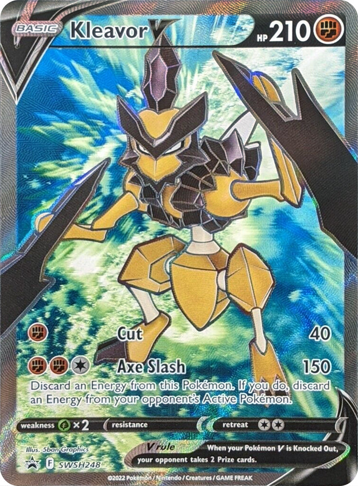 Kleavor V (SWSH248) [Sword & Shield: Black Star Promos] | Odin's Place