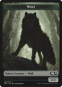 Zombie // Wolf Double-Sided Token [Game Night 2019 Tokens] | Odin's Place