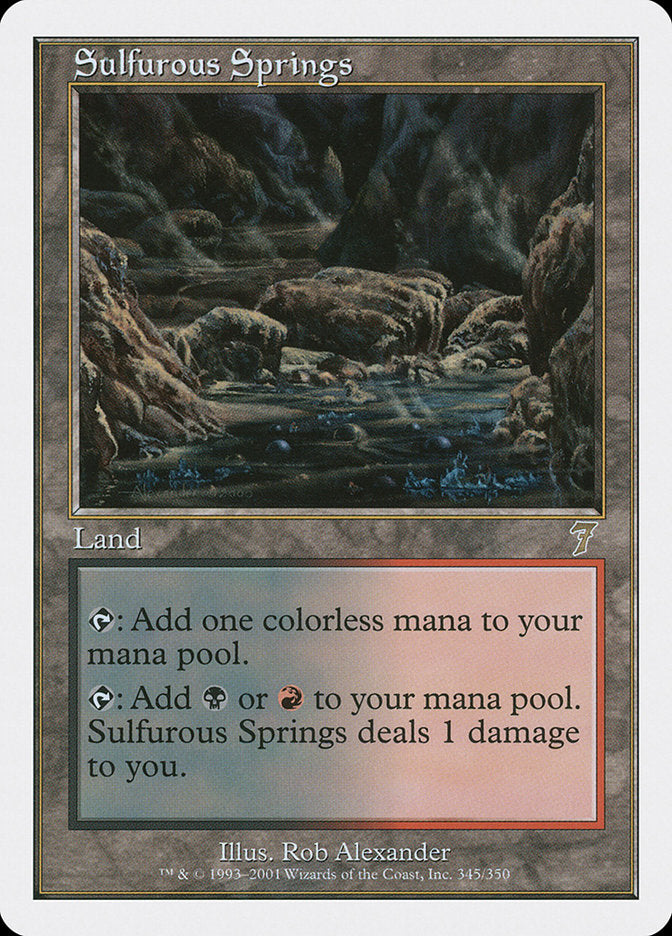 Sulfurous Springs (345) [Seventh Edition] | Odin's Place
