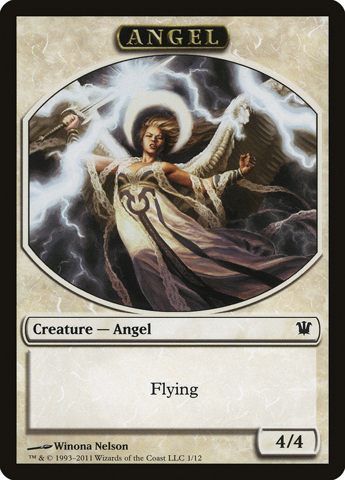 Angel Token (1) [Innistrad Tokens] | Odin's Place