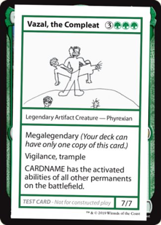 Vazal, the Compleat (2021 Edition) [Mystery Booster Playtest Cards] | Odin's Place