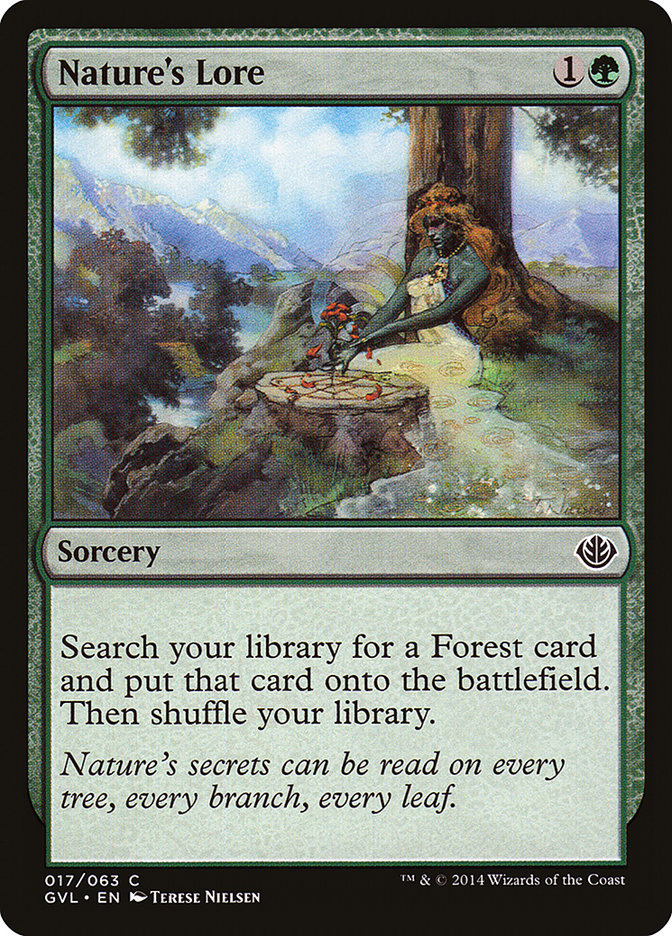 Nature's Lore (17) (Garruk vs. Liliana) [Duel Decks Anthology] | Odin's Place