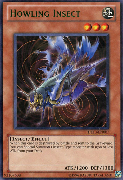 Howling Insect (Green) [DL13-EN007] Rare | Odin's Place