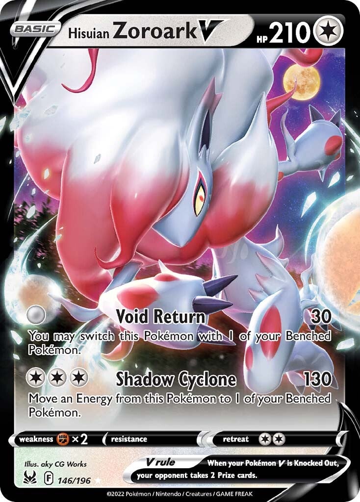 Hisuian Zoroark V (146/196) [Sword & Shield: Lost Origin] | Odin's Place
