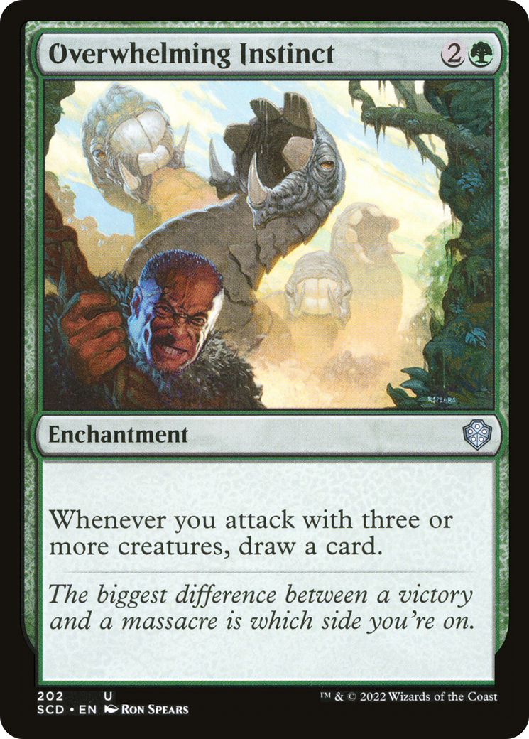 Overwhelming Instinct [Starter Commander Decks] | Odin's Place