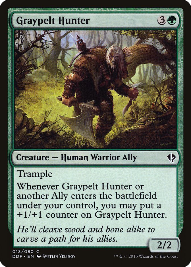 Graypelt Hunter (13) [Duel Decks: Zendikar vs. Eldrazi] | Odin's Place