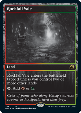 Rockfall Vale [Innistrad: Double Feature] | Odin's Place