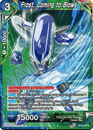 Frost, Coming to Blows (BT16-137) [Realm of the Gods] | Odin's Place